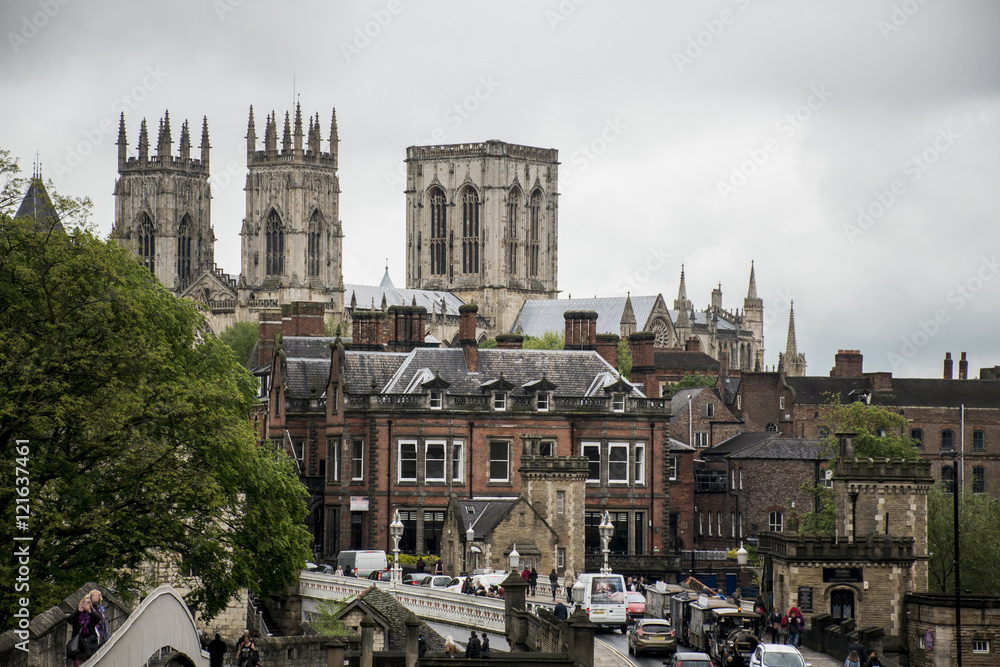 The Big Cathedral York Church town Yorkshire 2