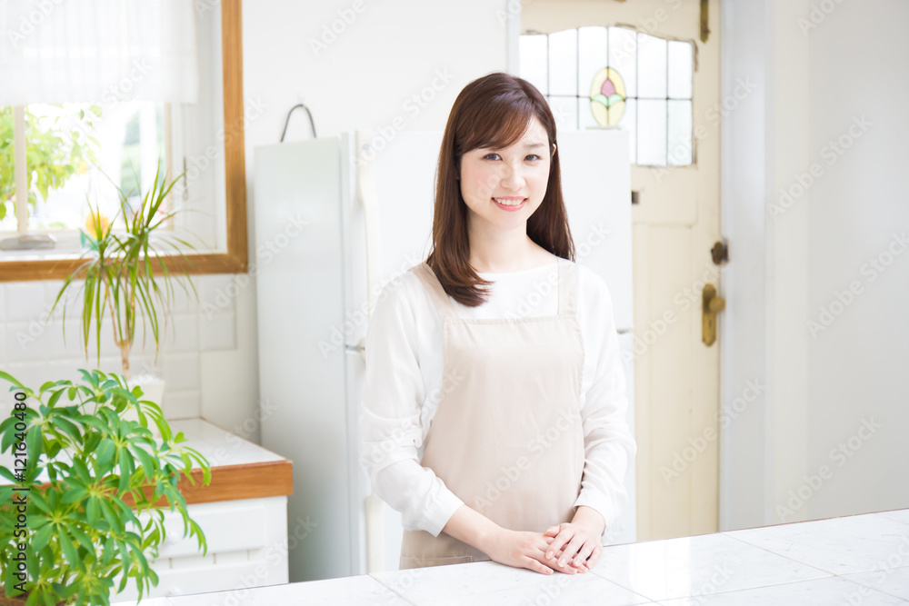 女性 主婦 キッチン 女性 主婦 キッチン