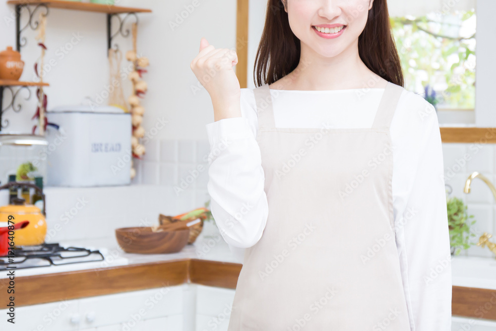 女性 主婦 キッチン 女性 主婦 キッチン