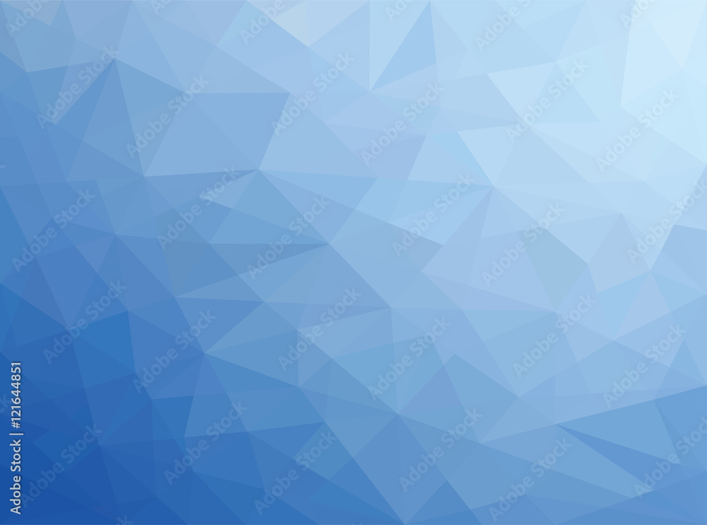 Fototapeta premium Abstract mosaic background.Bluetone