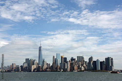 La skyline de Manhattan    New York  USA