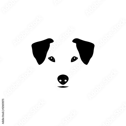 Jack Russell Terrier dog vector illustration. Purebred dog illustration. Sketch of jack russell terrier.