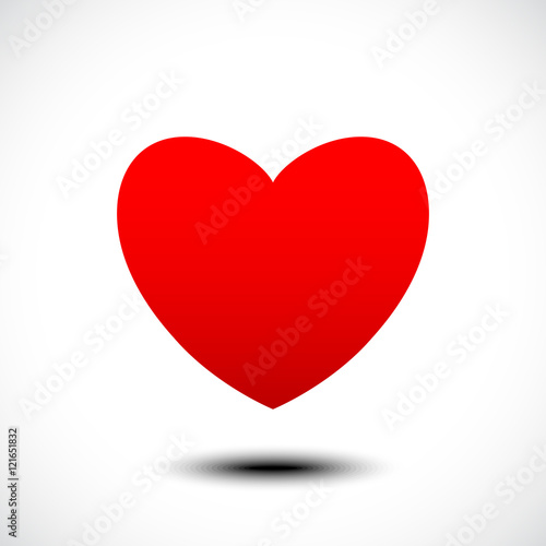 Free Download Heart shape symbol design. Vector illustration - GFXLoad