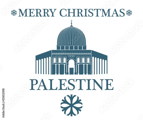 Wallpaper Mural Merry Christmas  Palestine Torontodigital.ca