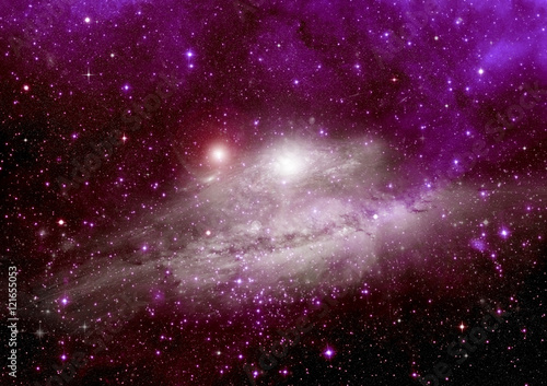 galaxy in a free space © marusja2