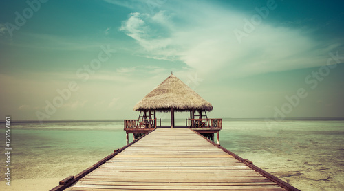 Fototapeta Naklejka Na Ścianę i Meble -  Strandhütte