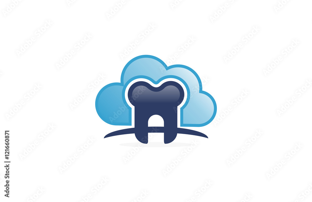 cloud dental logo cloud dental logo