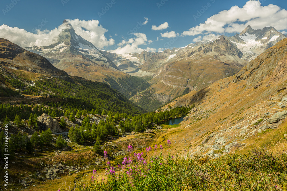 Vallée du Cervin en Suisse