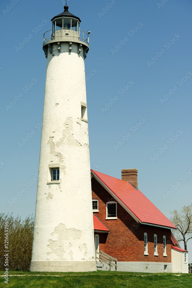 Tawas Point Lighthouse, built in 1876