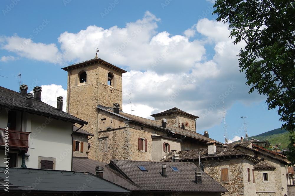 il borgo appenninico di Fanano, provincia di Modena