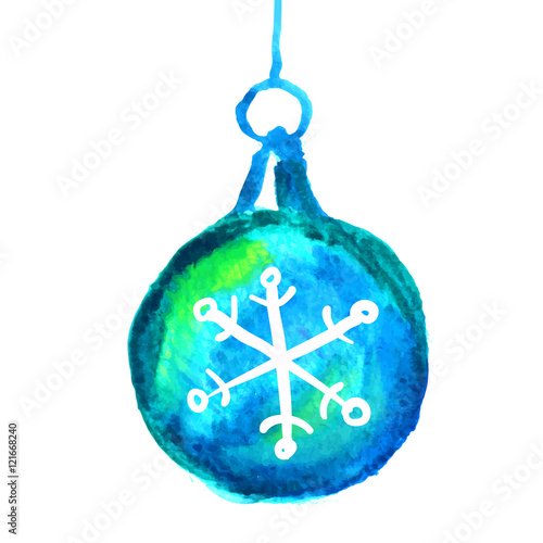 Christmas ball. Christmas decoration.