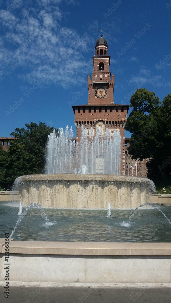 Castello sforzesco, Milano