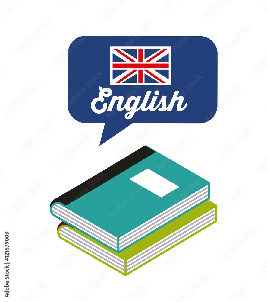 learn english study icon vector illustration design learn english study icon vector illustration design