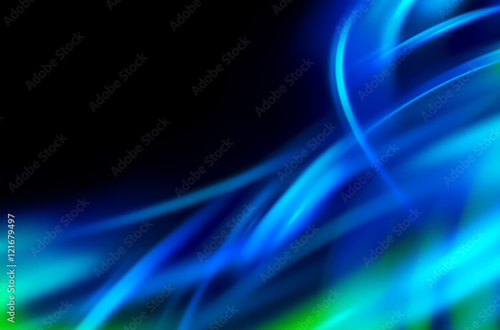 Colorful abstract background. Glow lines. Curve lightings streaks on black background Colorful abstract background. Glow lines. Curve lightings streaks on black background