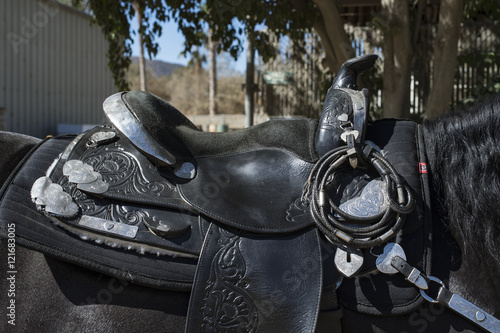 selle de cheval burbank, los angeles, californie USA photo