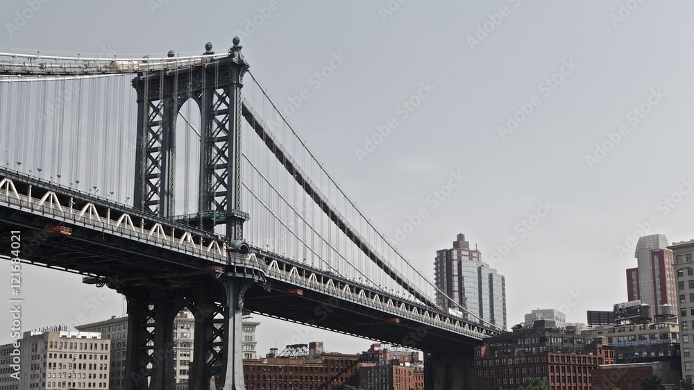 Fototapeta premium Manhattan Bridge