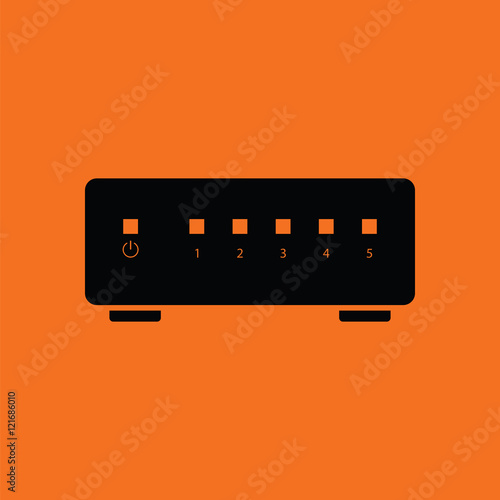 Ethernet switch icon