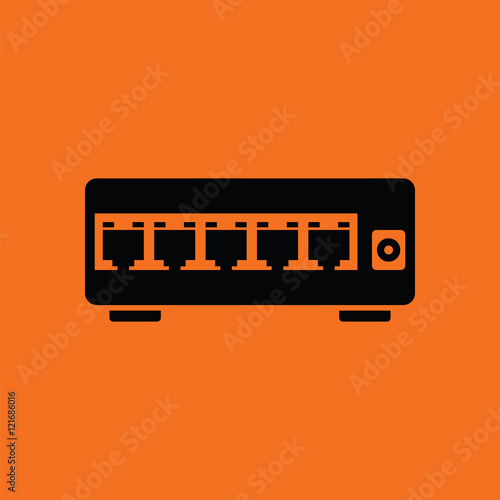 Ethernet switch icon