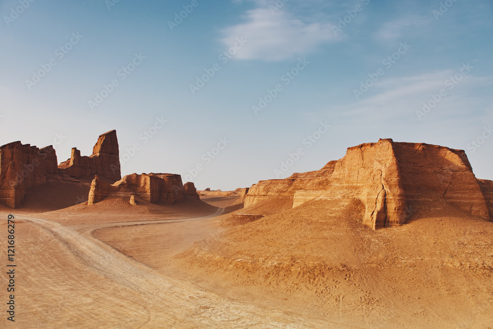 Fototapeta premium Kalut stone desrt in Iran