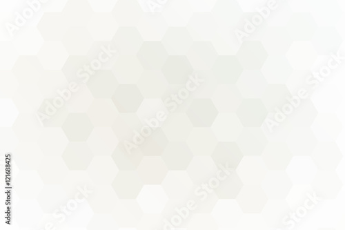 white gold color hexagon background. vector. geometric pattern.