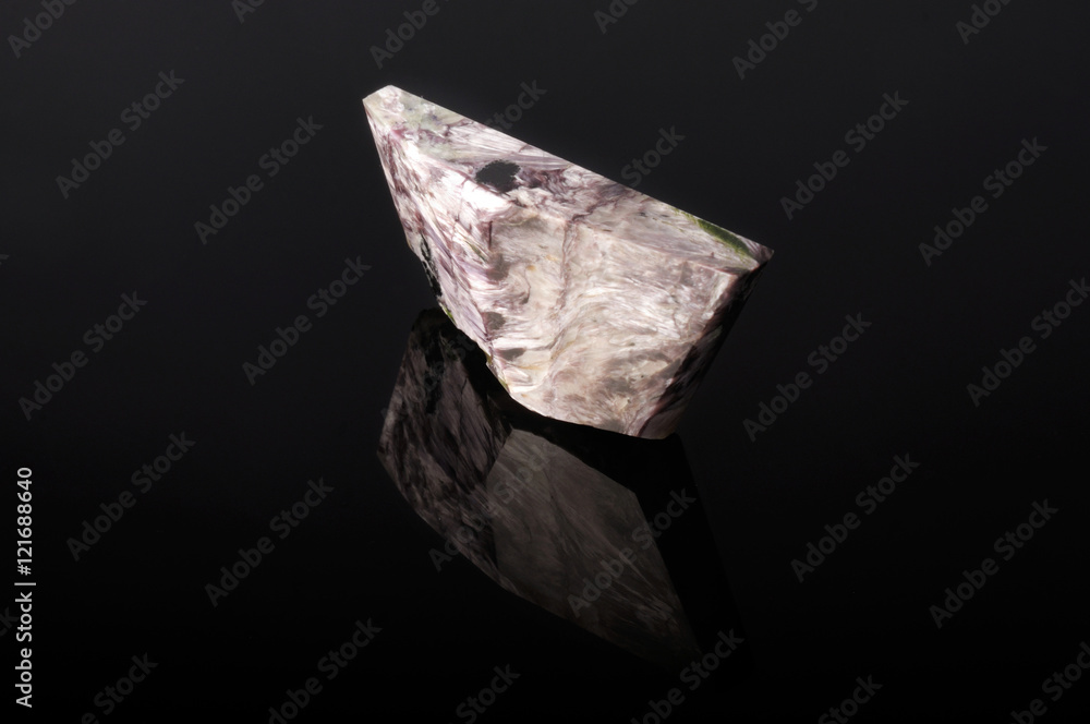 Naklejka premium Charoite gemstone 