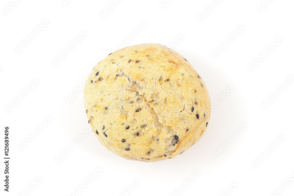 Fototapeta premium Korean sesame mochi brea