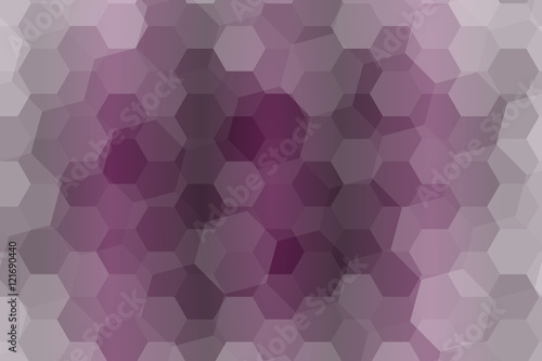 abstract purple hexagon background. vector. geometric pattern with gradient.