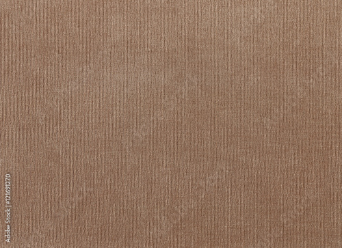 Shining light brown velvet fabric texture 