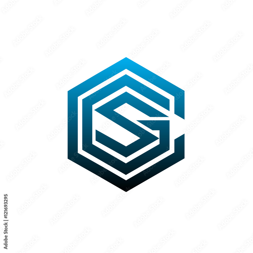 S G C Square Logo Vector Image Icon S G C Square Logo Vector Image Icon