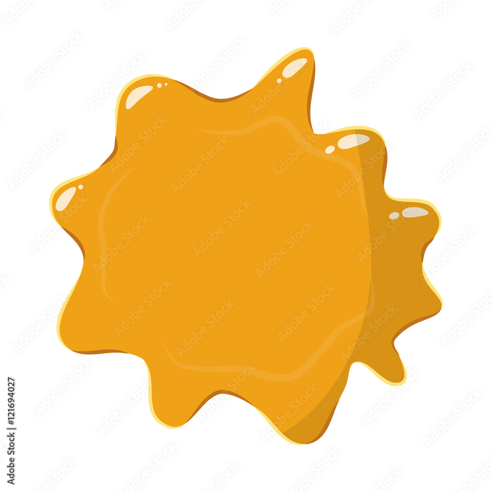 Orange honey icon isolated on white background. Product symbol Orange honey icon isolated on white background. Product symbol