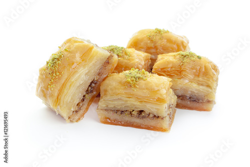 Turkish Ramadan Dessert Baklava photo