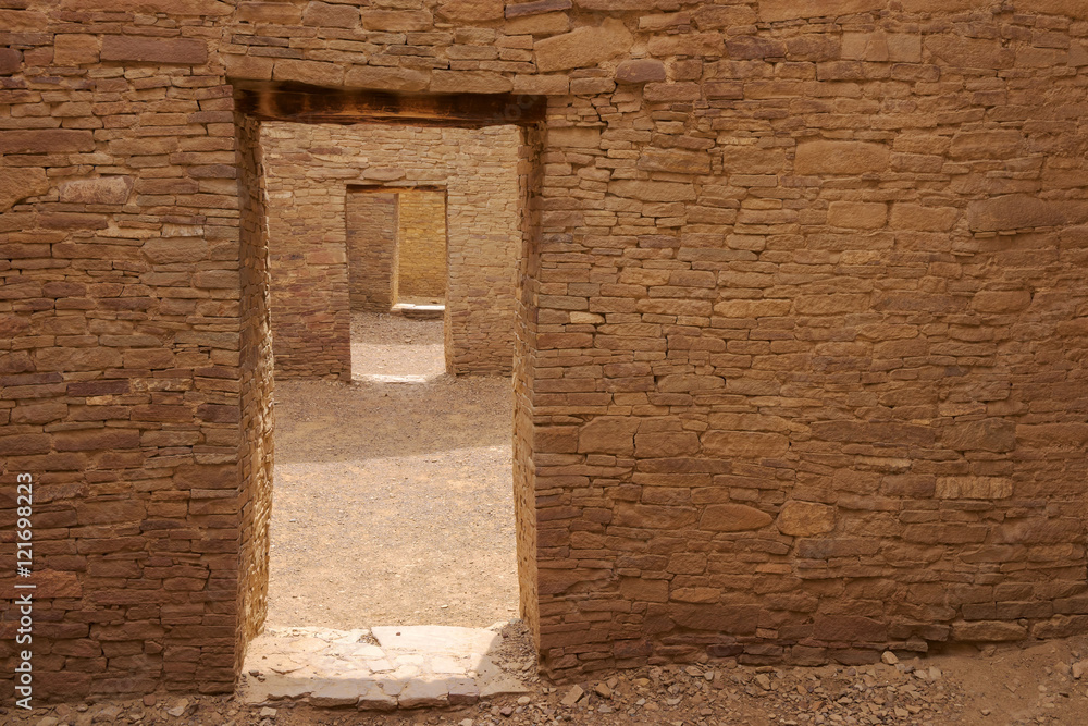 Doorways at Pueblo Bonito