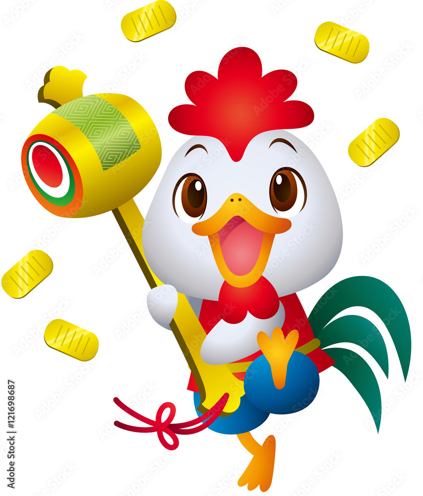 大黒天 酉 Stock Vector Adobe Stock