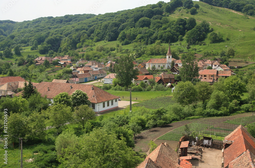 Valea Villor Village, Sibiu County Romania