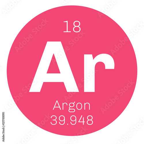 Argon chemical element