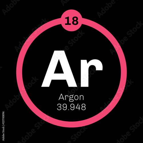 Argon chemical element
