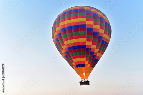 Hot air balloon flight over Cappadocia, Turkey © akturer