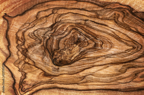 Close up of olive wood photo
