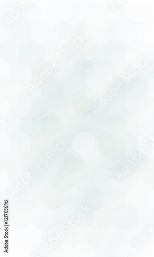 white gold color hexagon banner. vector illustration for design.