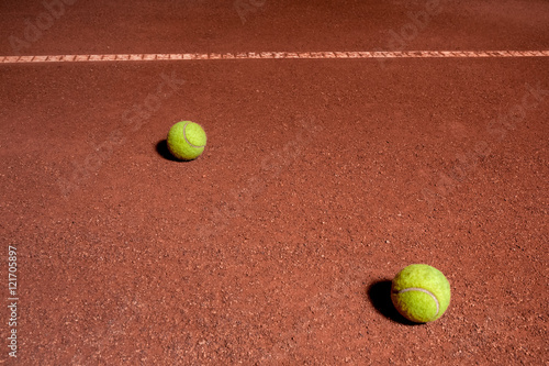 two tennis ball © nazarovsergey