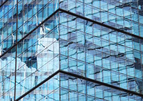 abstract architecture of a modern building