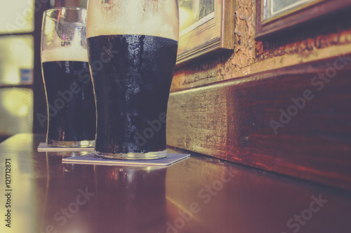Fényképezés irish stout beer