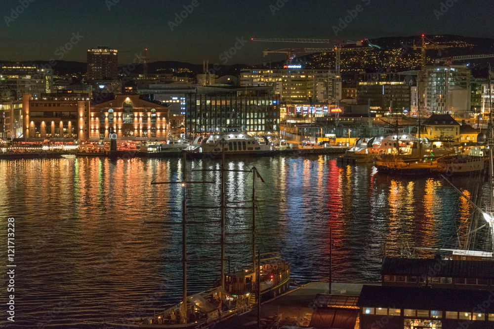 Oslo – Hafen – Nacht 2