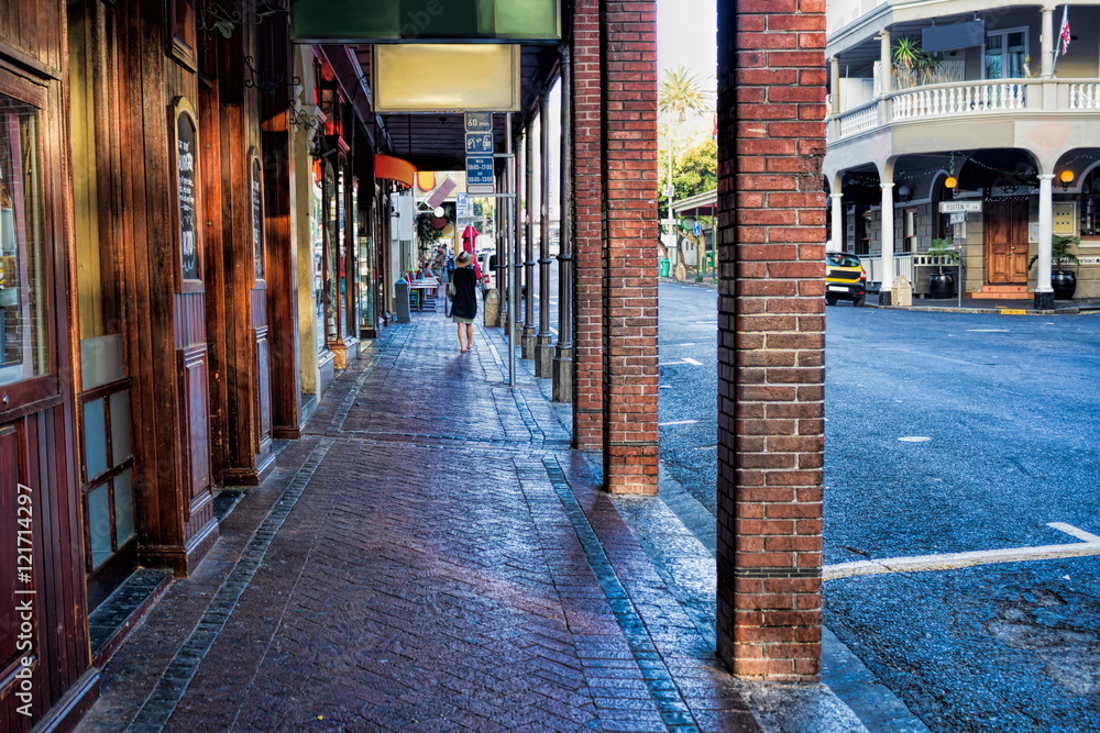 Fototapeta premium Kapsztad, Long Street