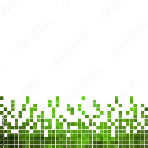 abstract vector square pixel mosaic background