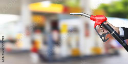 Obraz na płótnie Gas pump for refueling car