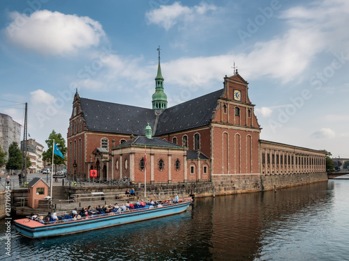 Holmens church kirke in Copenhagen, Denmark photo