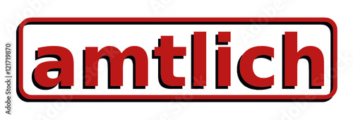 amtlich - stempel