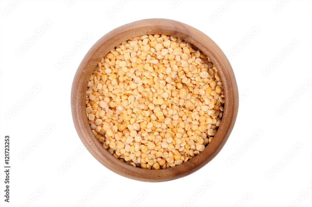 Dried beans peas in a wooden bowl on a white background. ingredient for a healthy lifestyle and diet. Dried beans peas in a wooden bowl on a white background. ingredient for a healthy lifestyle and diet.