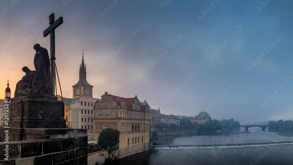 Sunrise in Prague